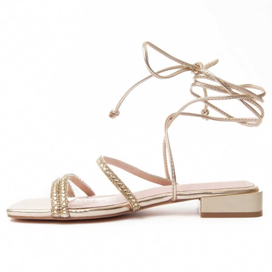 Montevita Flache Sandale Sandsum in Gold - Image 5