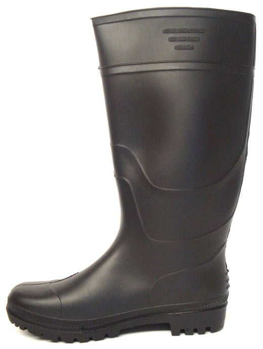 Mens Wellies Blizzard Slip On black - Image 3