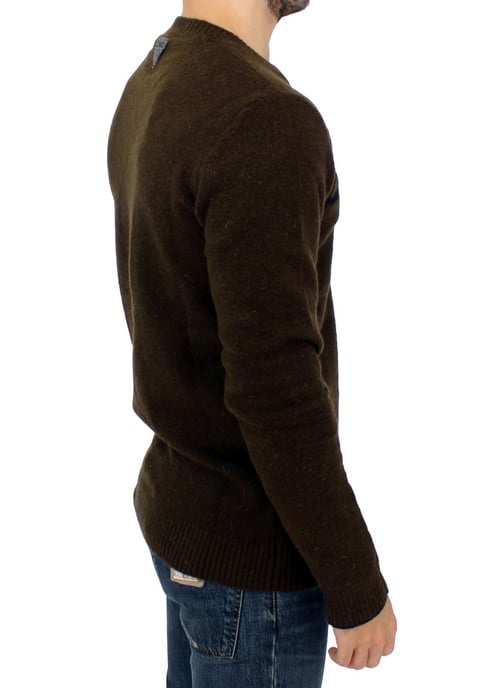 Gestreifter Rundhals-Pullover - Image 5