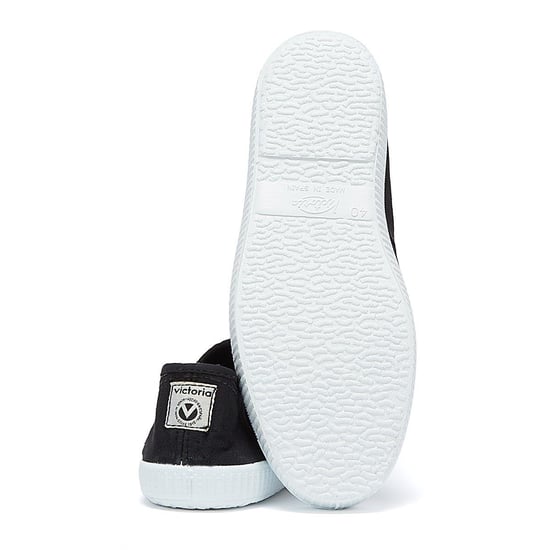 Victoria Inglesa Elastico Womens Trainer - (Schwarz) - Image 4