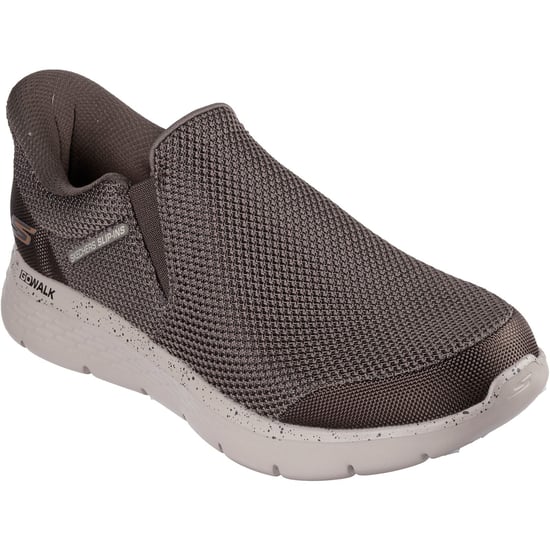Skechers GO WALK Flex Ojai Herren Sneaker aus Textil in Khaki - Image 1