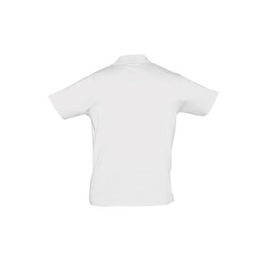 SOLS Herren Prescott Jersey Kurzarm-Poloshirt (Weiß) - Image 2