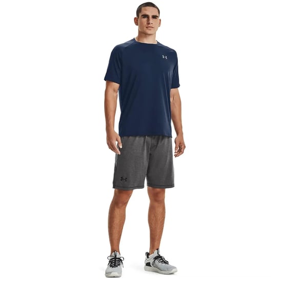 Under Armour - T-shirt TECH - Homme (Bleu foncé / Gris foncé) - Image 3