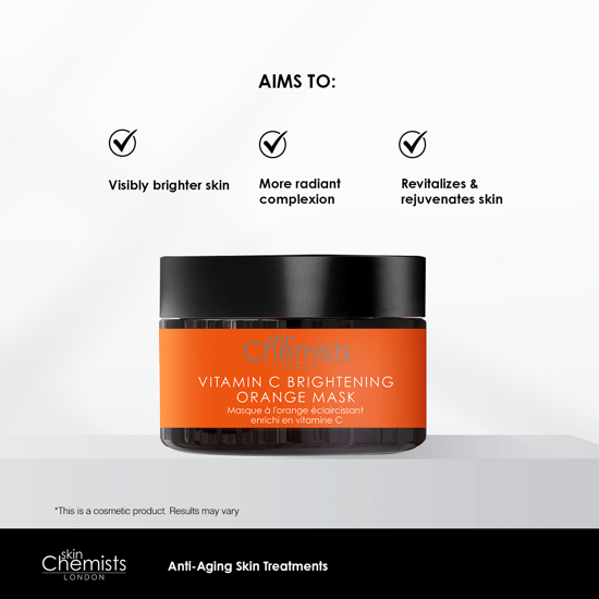 skinChemists Vitamin C Aufhellende Orangenmaske 50ml - Image 5