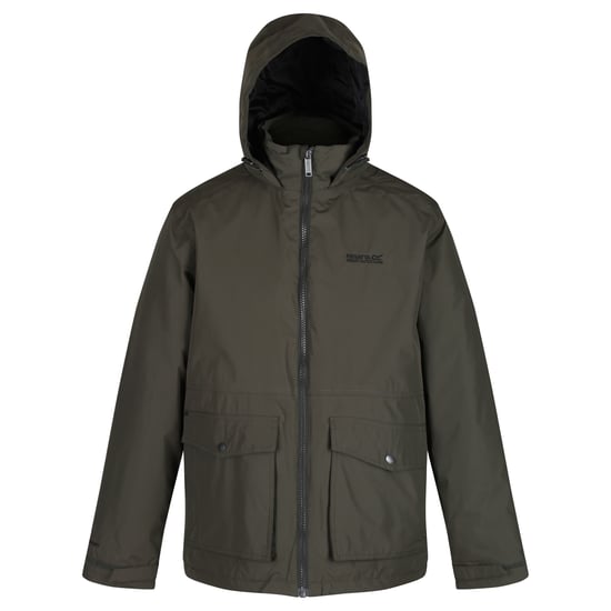 Regatta - Coupe-vent HEBSON - Homme (Vert kaki foncé) - Image 2
