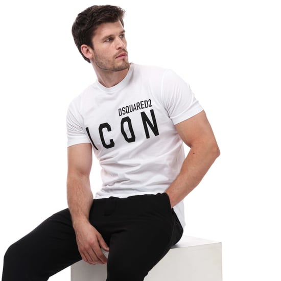 T-shirt Icon DSquared2 Pour Homme en Blanc - Image 4