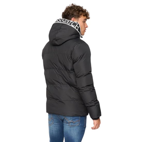 Crosshatch - "Sandbox" Jacke mit Kapuze für Herren (Schwarz) - Image 2