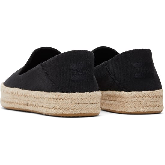 TOMS Carolina 100% Baumwolle Damen Schwarzespadrilles - Image 2