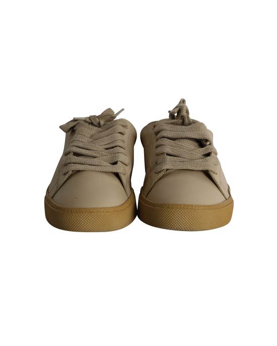 Saint Laurent SL/06 Court Classic Low-Top Sneakers aus beigem Kalbsleder - Image 2