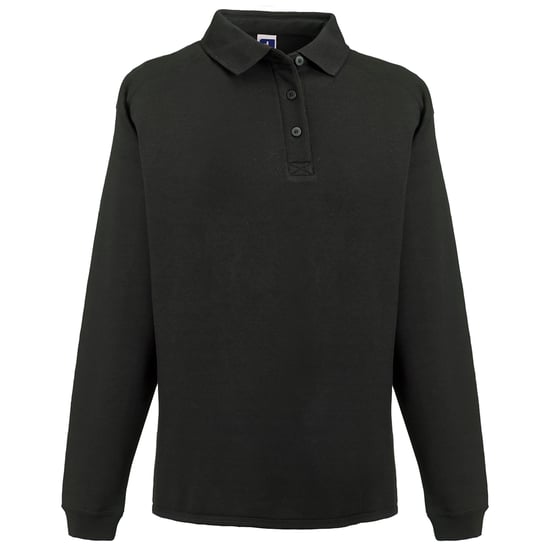 Russell Europe Herren Heavy Duty Kragen Sweatshirt (Schwarz) - Image 1