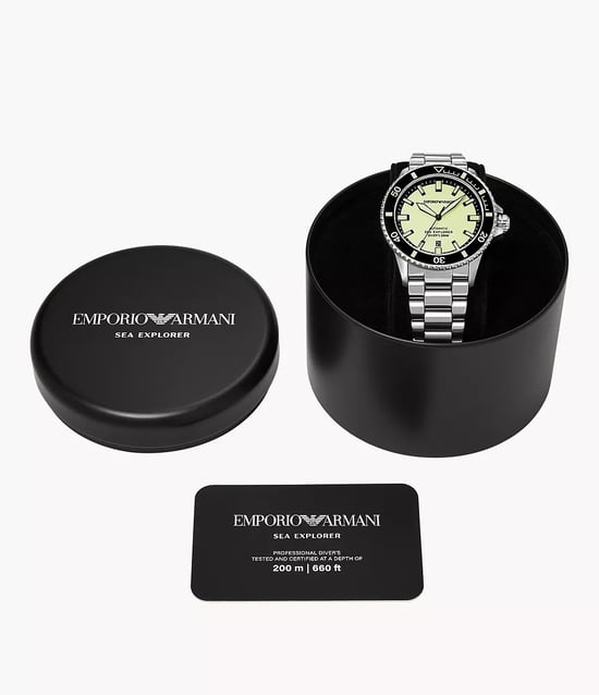 Emporio Armani Sea Explorer Herren-Silberuhr AR60083 - Image 4