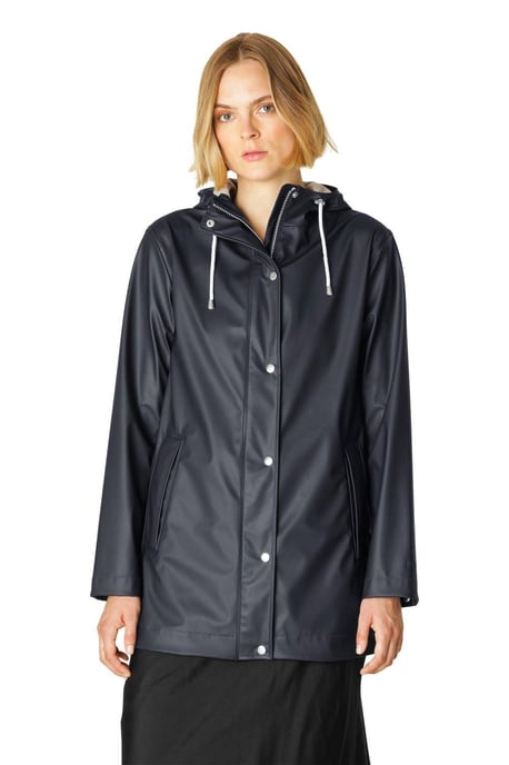 Rain Coat Dark Navy - Image 1