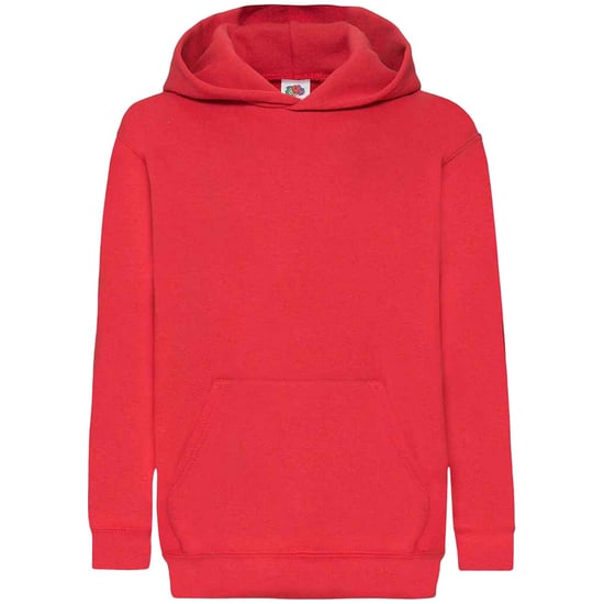 Fruit of the Loom Kinder Kapuzen Pullover Klassik 80/20 (Rot) - Image 1