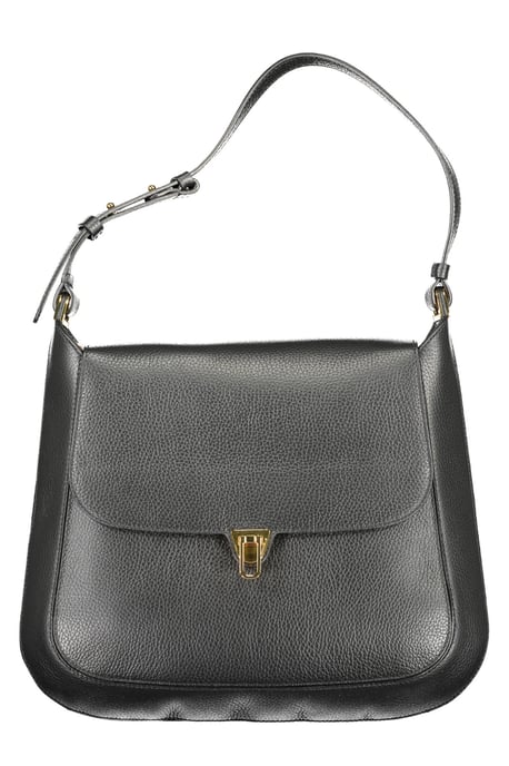 Coccinelle Damen schwarze Lederhandtasche - Image 1