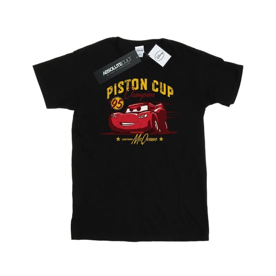 Disney Cars Piston Cup Champion T-Shirt für Herren (schwarz) - Image 1