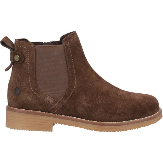 Hush Puppies Maddy Wildleder Damen Schokolade Stiefel - Image 5