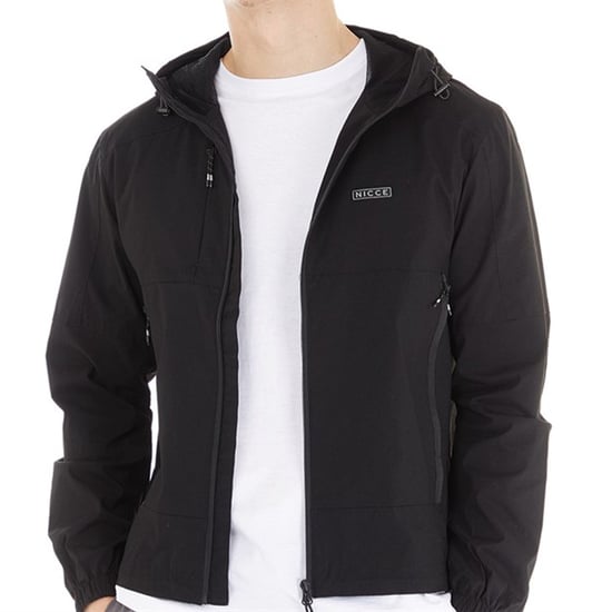 Nicce Shoreline Herren-Windjacke, Schwarz - Image 1