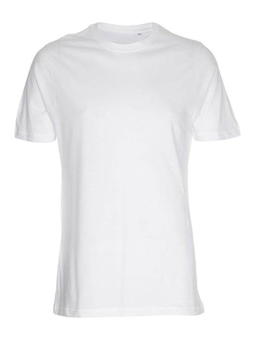 Bio-Basic-T-Shirt - Weiß - Image 4