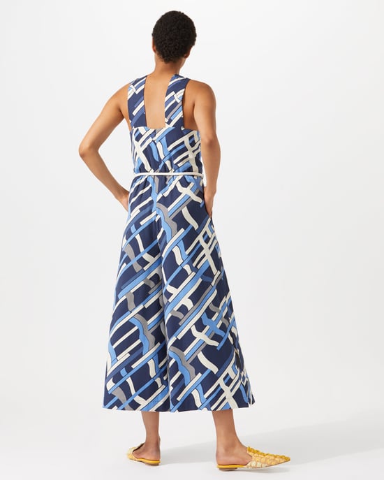 Graphic Weave Jumpsuit
