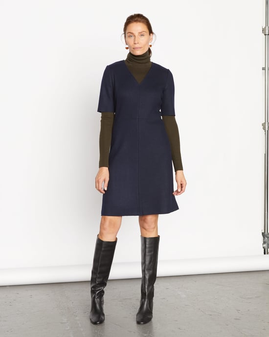 Wool Shift Dress