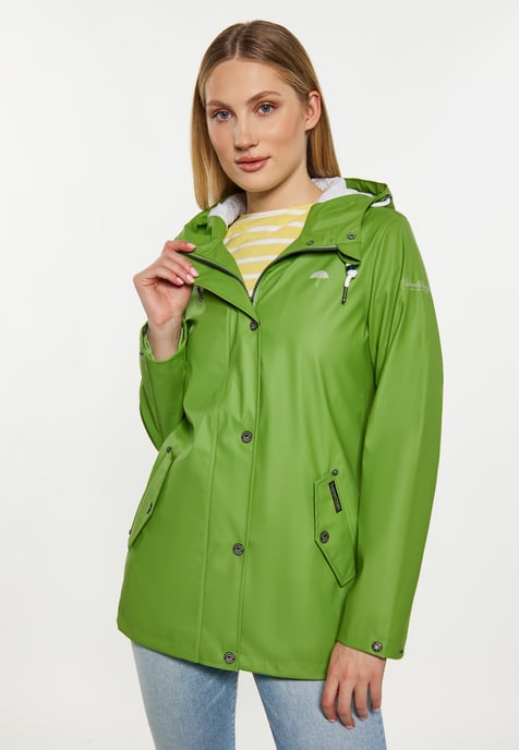 Schmuddelwedda Regenjacke Damen hellgrün - Image 3