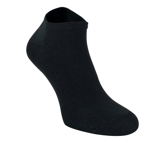 Socken Snob - 12 Paar Multipack Herren Quarter Trainer Socken - Schwarz - Image 2