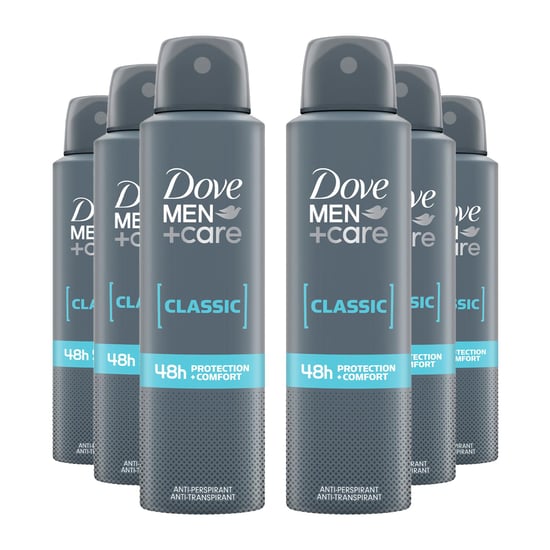 Men+Care Classic Antiperspirant 'Deo' 150ml, 6 Pack