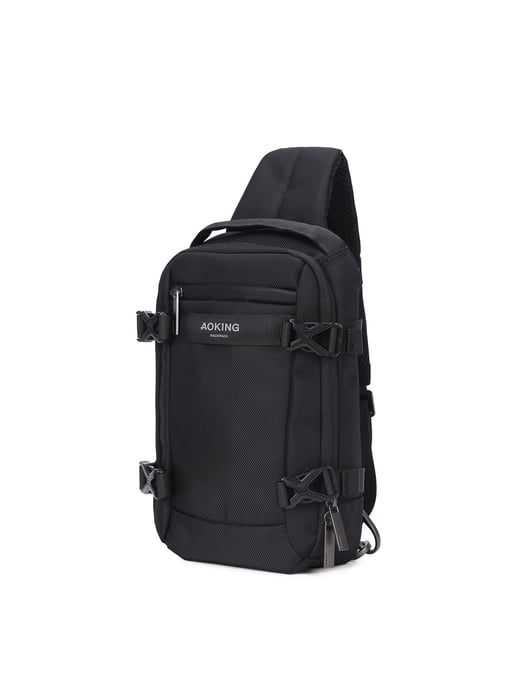 Aoking Umhängetasche Unisex BLACK - Image 2