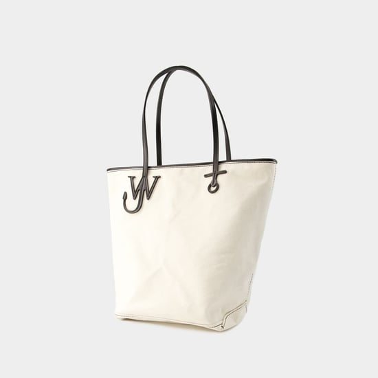 Anchor Tall Tote Bag - J.W. Anderson - Canvas - Elfenbein/Schwarz - Image 2