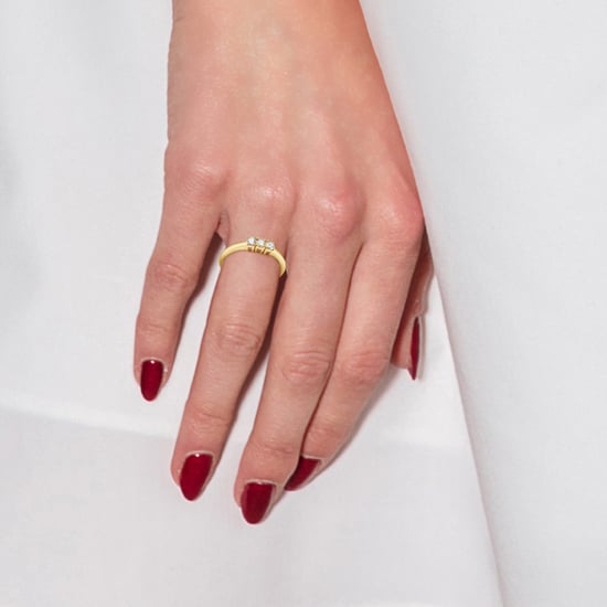 DIADEMA - Ring - Trilogy Diamond - Yellow Gold