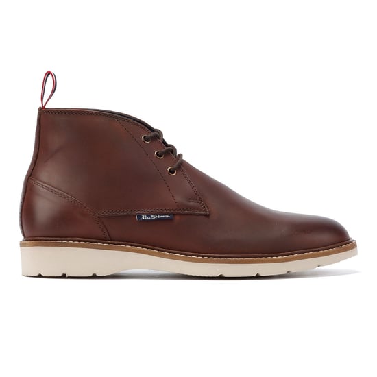Ben Sherman Hampton Rote Herrenstiefel Aus Leder - Image 5