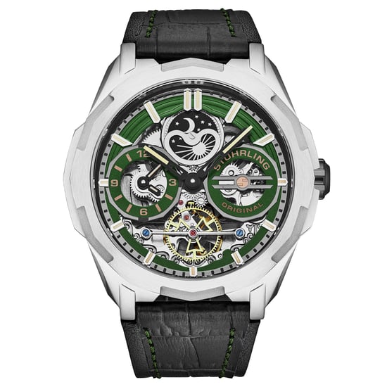 Dual Time Automatic Navigator 46mm Skeleton