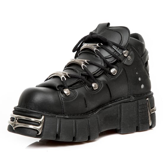 New Rock Unisex Vegan Leather Gothic Boots- M-106-VS1