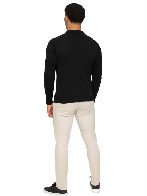 Enzo Milano | Herren Polo-Pullover mit halbem Reißverschluss - Image 6