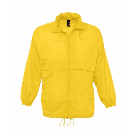 SOLS Unisex Surf Windbreaker Leichtgewichtige Jacke (Gold) - Image 1