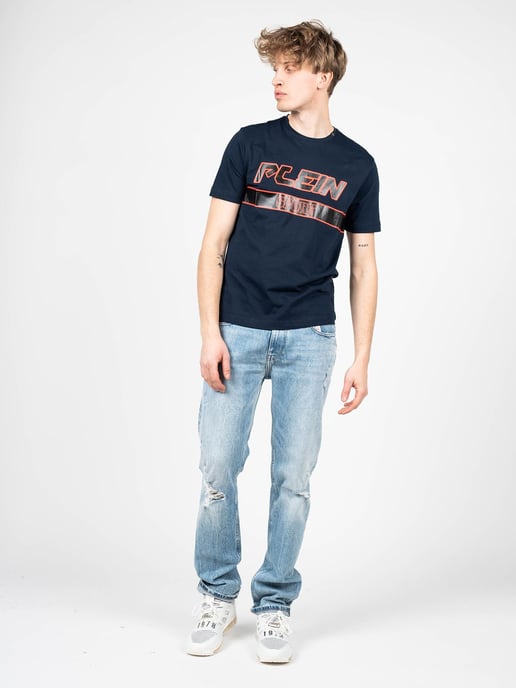 Plein Sport T-Shirt Herren Blau - Image 2