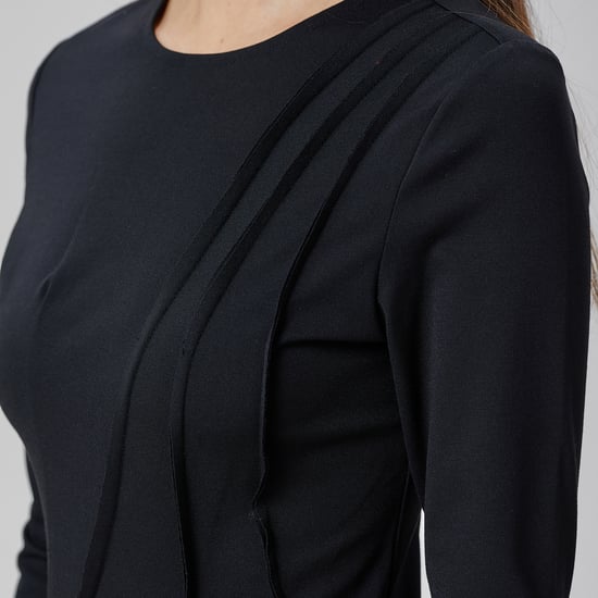 Kleid mit asymmetrischen Strukturlinien - Image 5