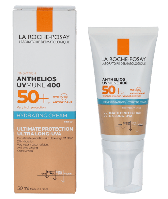 LRP Anthelios UVmune 400 Moisturizing Cream SPF50+. - Image 1
