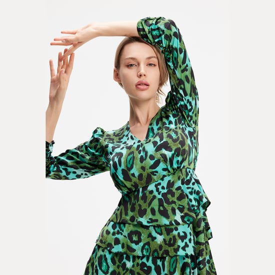 Kurzes Kleid mit Leopardenmuster - Image 3