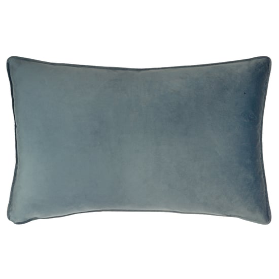 Wylder Wild Garden Leaping Hare Velvet Piped Feather Filled Cushion