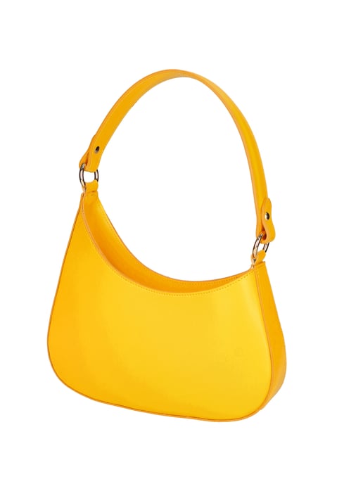 My-Best Bag Schultertasche Gemaakt in Italië YELLOW - Image 2