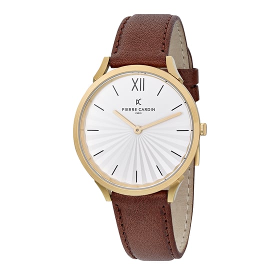 Pierre Cardin Pigalle Plissée Unisex's Brown Watch CPI.2004