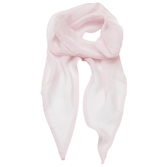 Premier Unisex Adult Colours Chiffon Scarf (Pink)