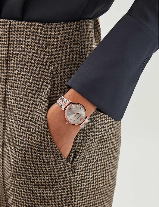 Emporio Armani Gianni T-Bar Damenuhr mehrfarbig AR1840 - Image 6