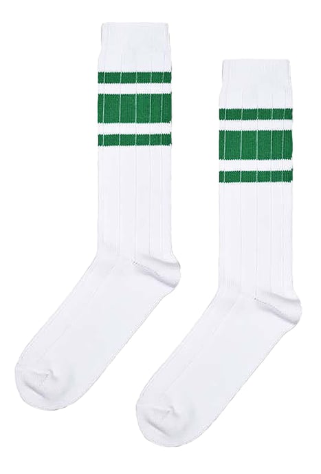 1 Pack Neuheit Chunky Socken | Happy Socks | Lustige Rippenstrümpfe - Grün - Image 2