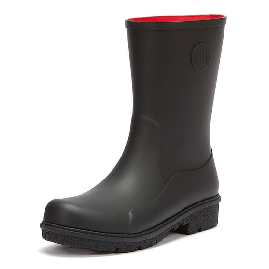 FitFlop Wonderwelly Short Damen Schwarz Stiefel - Image 3