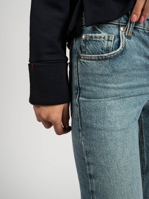 Liu-Jo Jeans Flare Wine Woman's Blue