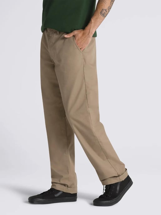 VANS Herren Authentic Chino Relaxed Hose in Desert Taupe - Image 5
