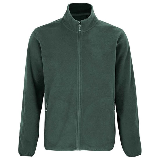 SOLS Mens Factor Recycled Fleece Jacke (Waldgrün) - Image 1