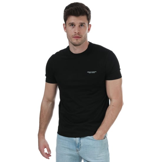 T-Shirt Armani Exchange Herren Mini-Logo - Image 1